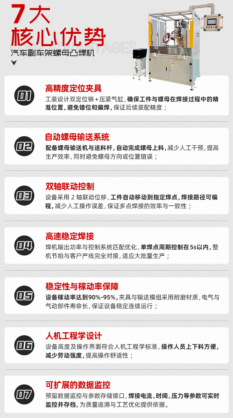 汽車副車架螺母凸香蕉国产免费视频詳情核心優勢